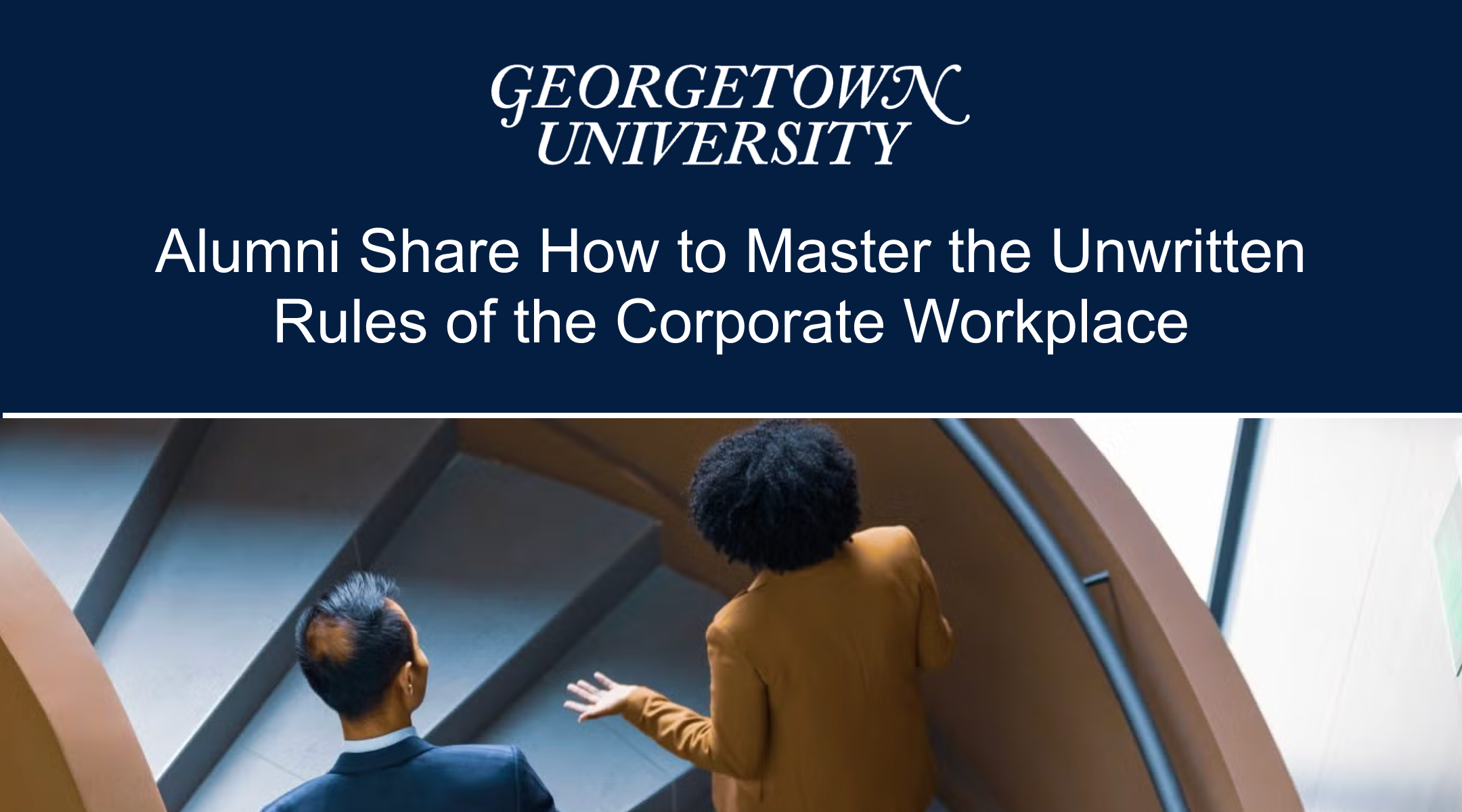 Georgetown University Alumni Article